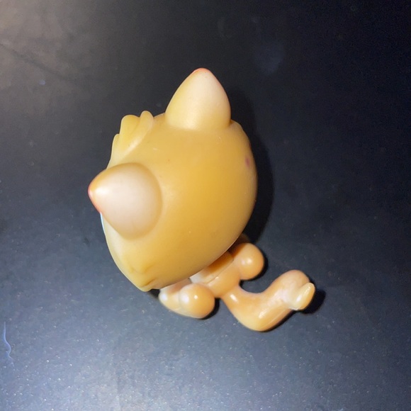 Littlest Pet Shop LPS Mega Cute Beige Kitten Circa 2004 Toy Original Animal - Picture 4 of 6